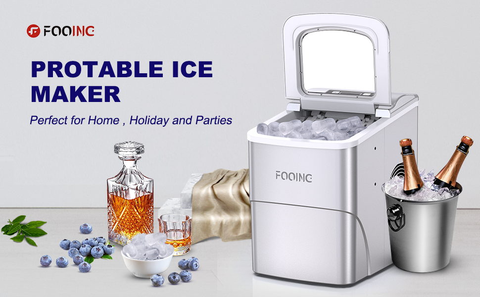 Ice Makers Countertop丨FOOING – Fooing