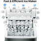 FOOING Automatic Self-Cleaning Ice Maker-2-Function introduction